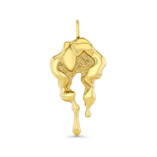 Willow Tide Necklace/Brooch | Gold Vermeil
