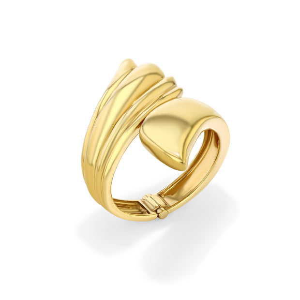 Aqua Frequency Bracelet in Gold Vermeil