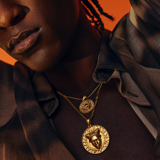Reava Full Pendant | Original, 18K Gold Vermeil