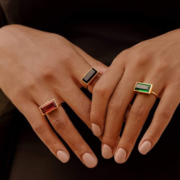 Adore Adorn Ring Gloria Ring in Matte Gold