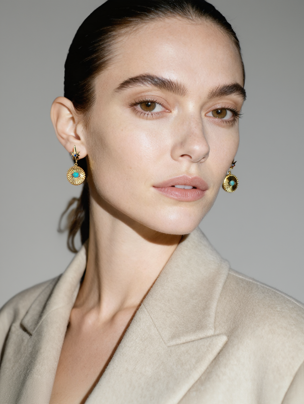 DEVOTION Turquoise Studs