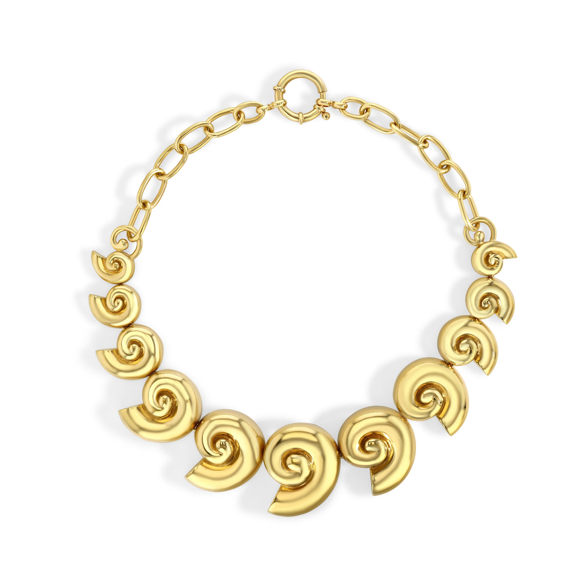 Tidal Mist Necklace Vermeil