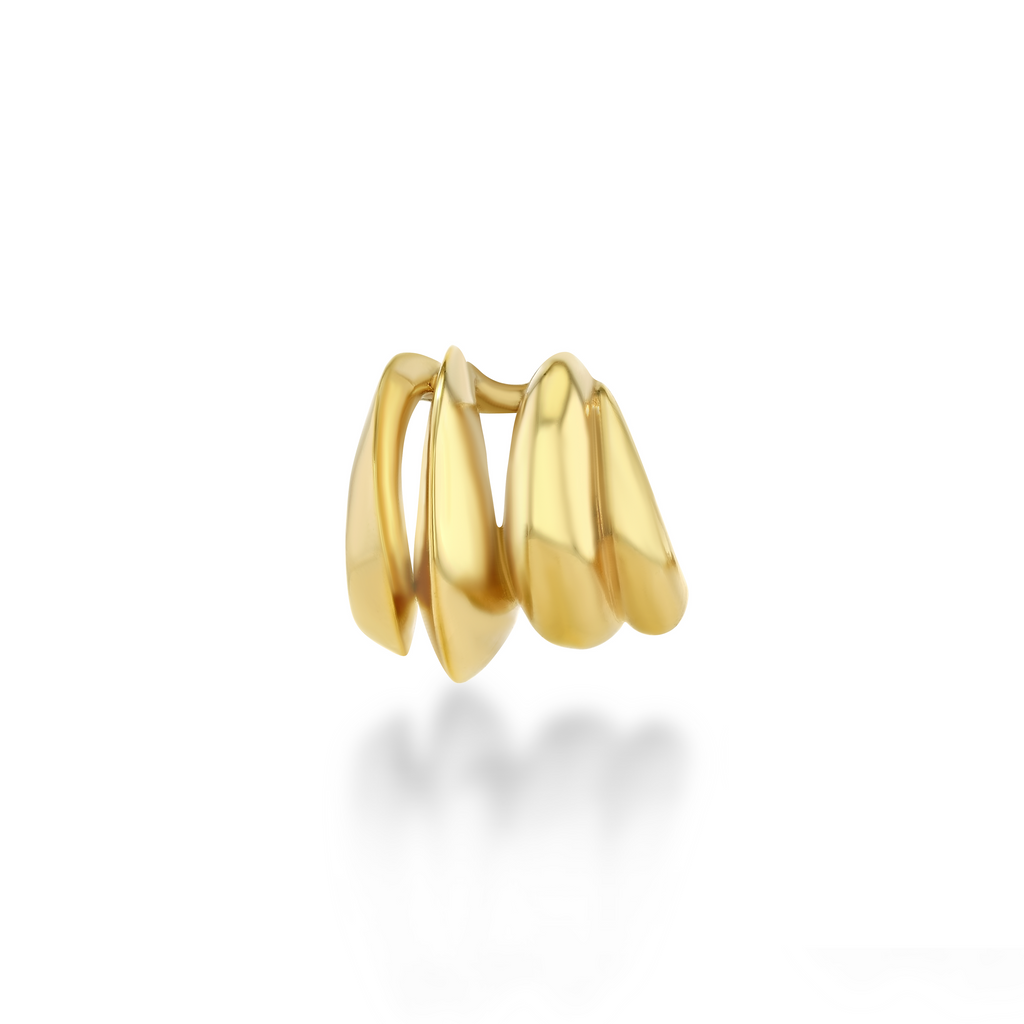 Individual Currents Earring Cuff Vermeil