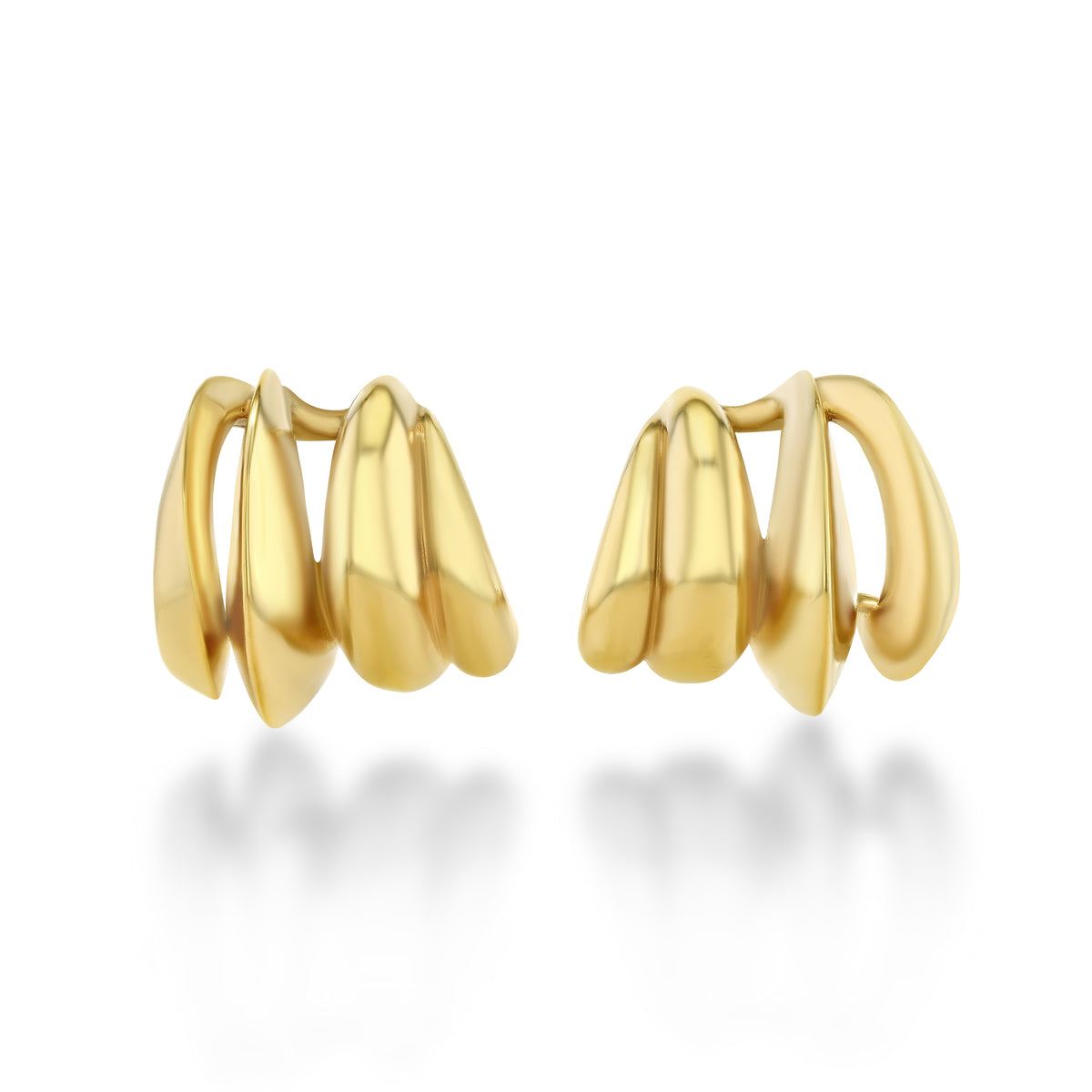 Currents Earring Cuff Set Vermeil