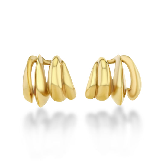 Currents Earring Cuff Set in Gold Vermeil
