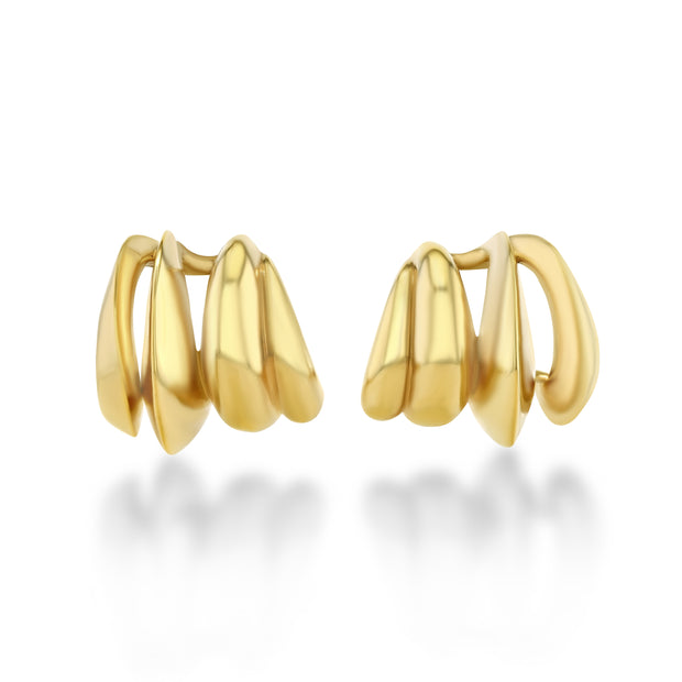 Currents Earring Cuff Set in Gold Vermeil