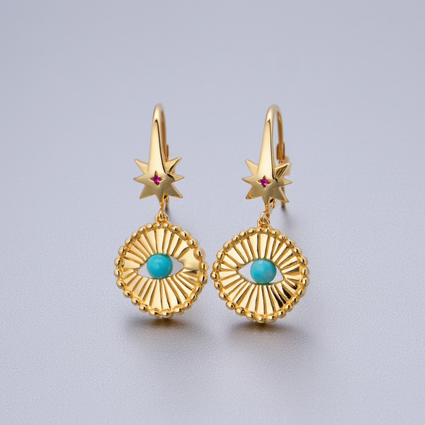 DEVOTION Turquoise Studs