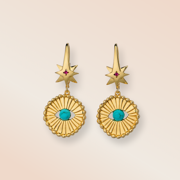 DEVOTION Turquoise Studs