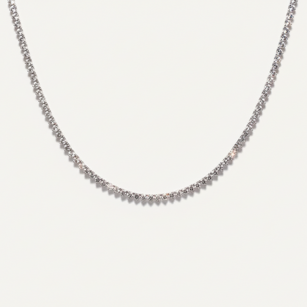 Glam Vision 13 ct. Triangular Diamond Necklace