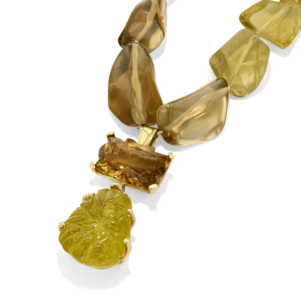 Radiance Lemon + Smoke Necklace