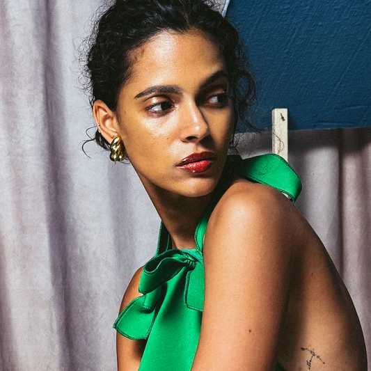 Lustrous Riverine Earrings | Gold Vermeil