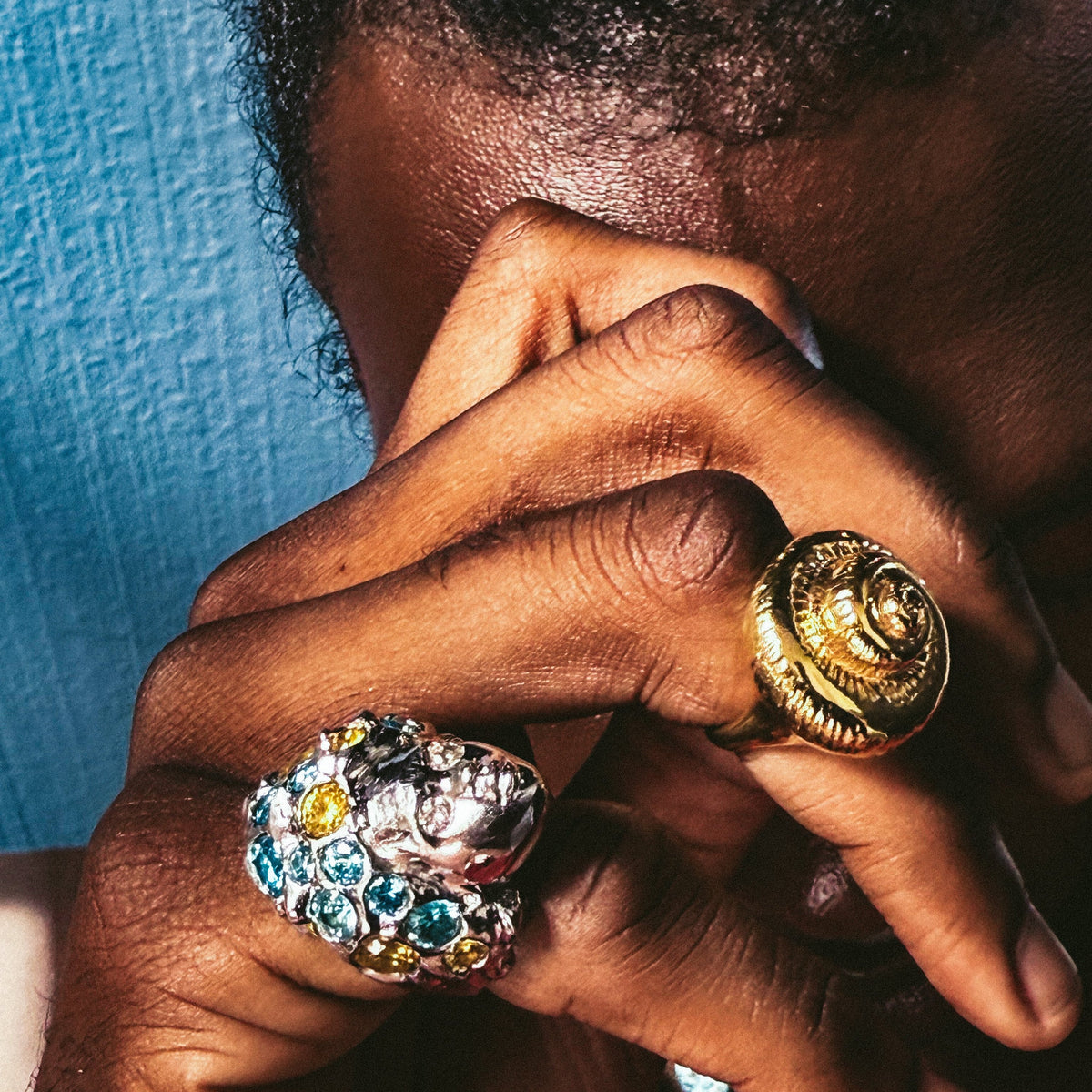 Missy Ring | Chromatic Pulse, White Rhodium