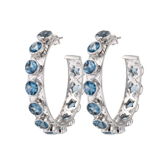 https://cdn.shopify.com/s/files/1/2525/7200/files/SHARI_HOOPS_RHODIUM_LONDON_BLUE.mp4?360=true, Options: London Blue Topaz
