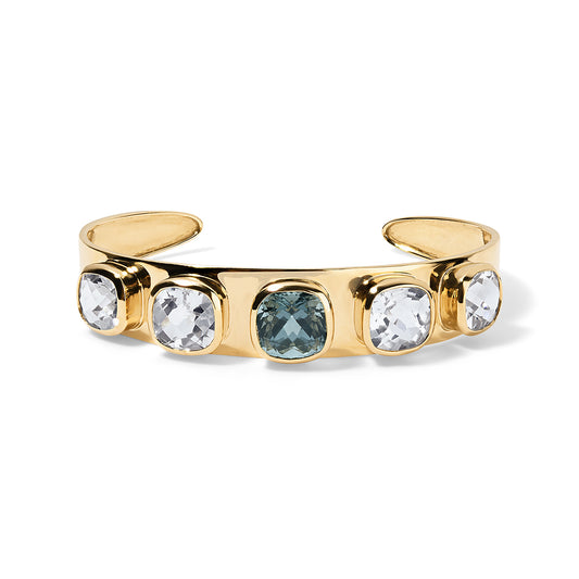 Jane Bracelet 2.0 | Indigo Current, 14K Gold with Indicolite