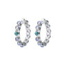 Desert Siren, Silver with Chalcedony & Turquoise