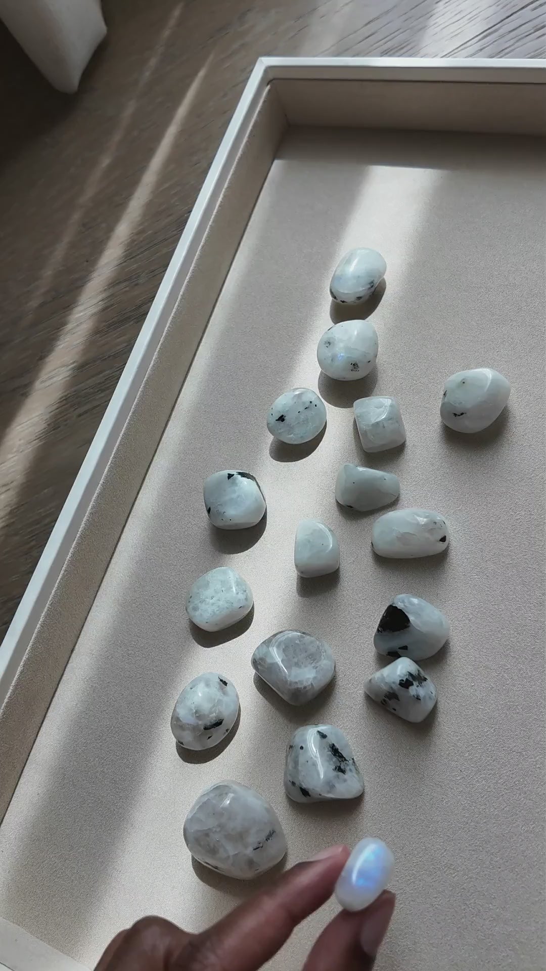 KNOWING rainbow moonstone film