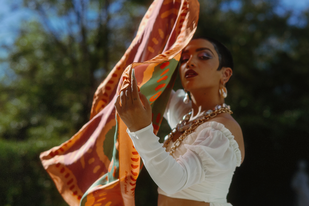 Honor Thy Woman 100% Silk Scarf
