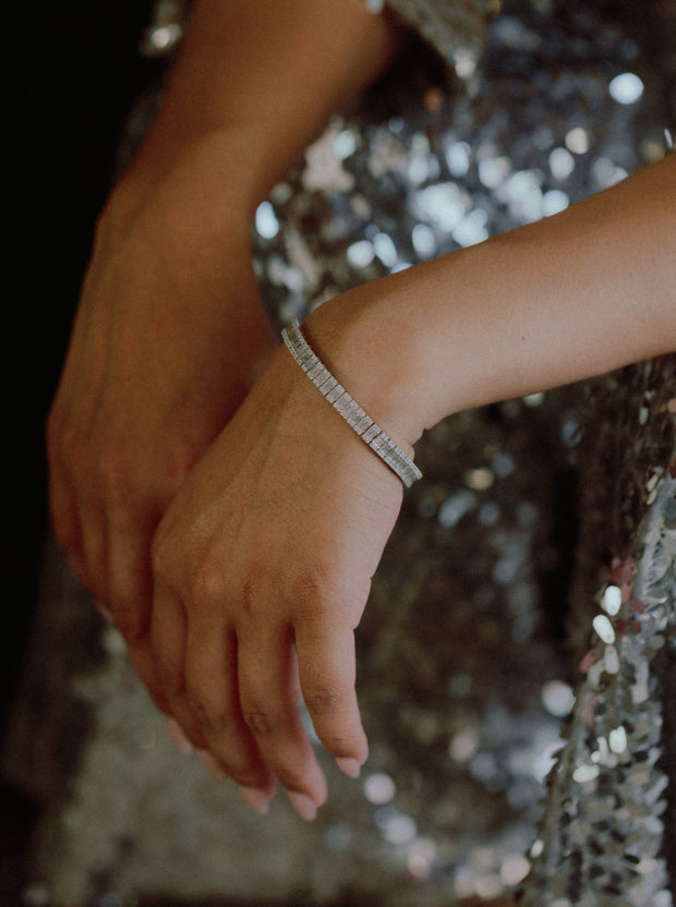 Luxe Optimist Baguette Diamond Bracelet
