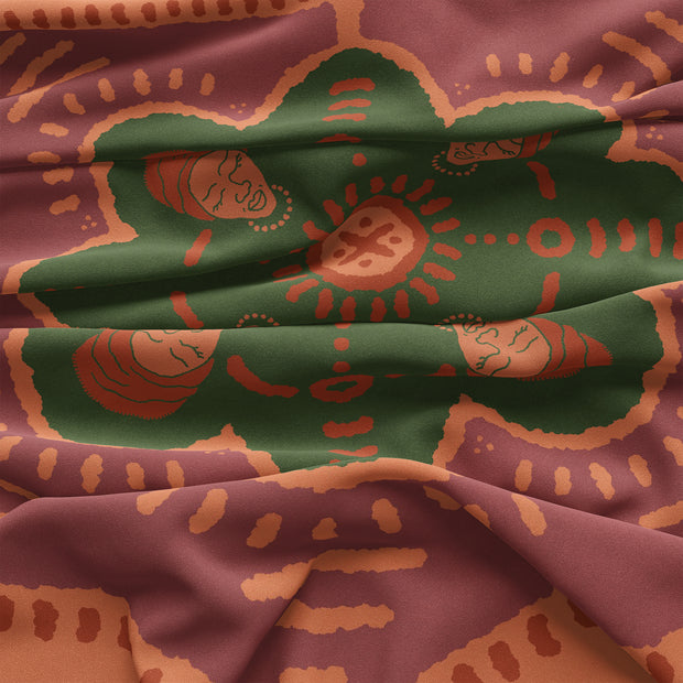 Honor Thy Woman 100% Silk Scarf