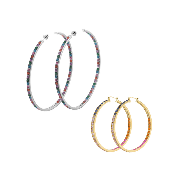 A Rainbow Era Jewelry Stack