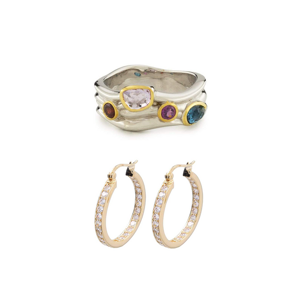 Cocktail Queen Jewelry Stack