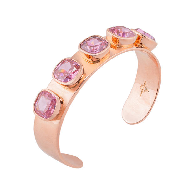 Jane Bracelet - Rose Gold / Pink Sapphire