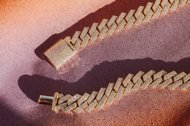 Material Girl Cuban Link Diamond Necklace