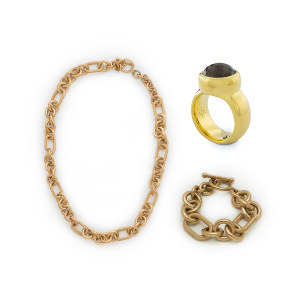 Visions of Gold Jewelry Stack