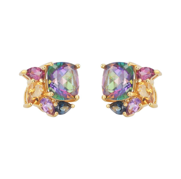 Adore Adorn Earrings Mystique Studded Earrings in 14K Gold