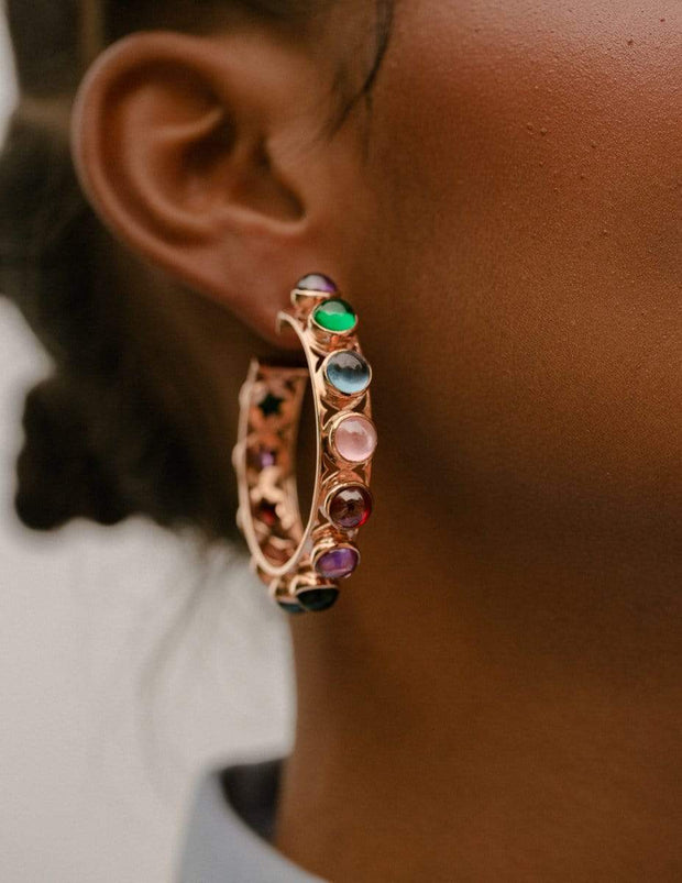 Options: Multi-Color Cabochon