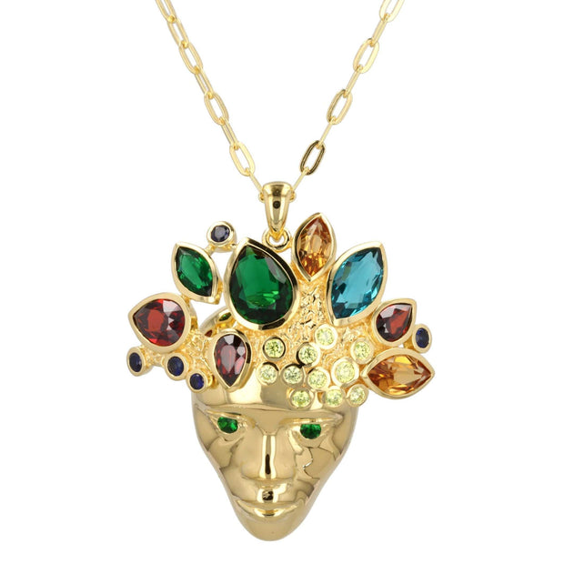 King of Kings Necklace in Gold
