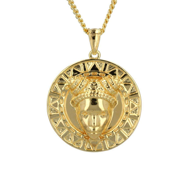 Reava Full-Sized Pendant in 18K Gold Vermeil