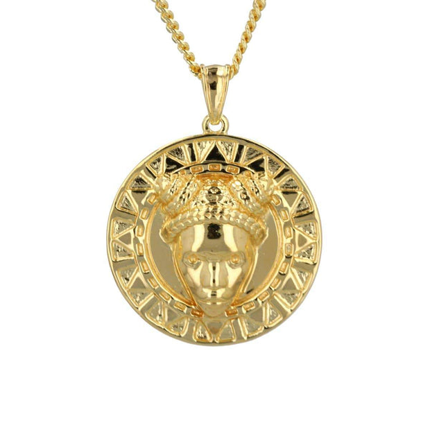 Reava Full-Sized Pendant in 18K Gold Vermeil