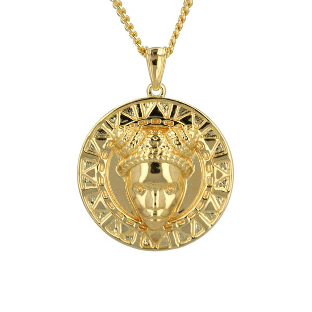 Reava Full-Sized Pendant in Gold Vermeil