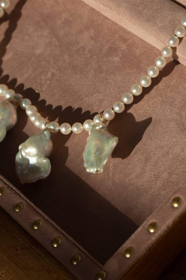Adore Adorn Necklaces Sophia Baroque Pearl Necklace