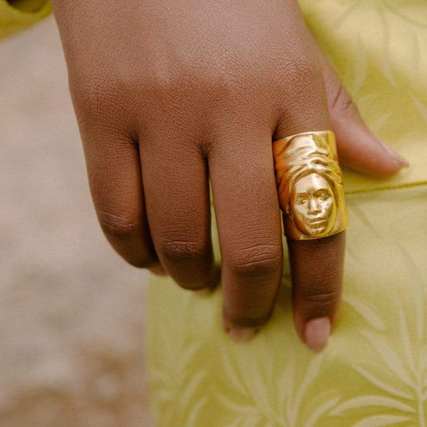 Adore Adorn Ring Maya Ring in Gold
