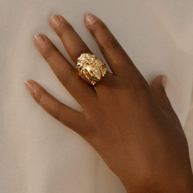 Adore Adorn Ring Missy Ring in Gold Vermeil