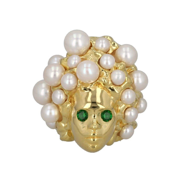 Adore Adorn Ring Missy Ring with Freshwater Pearls in 14K Gold