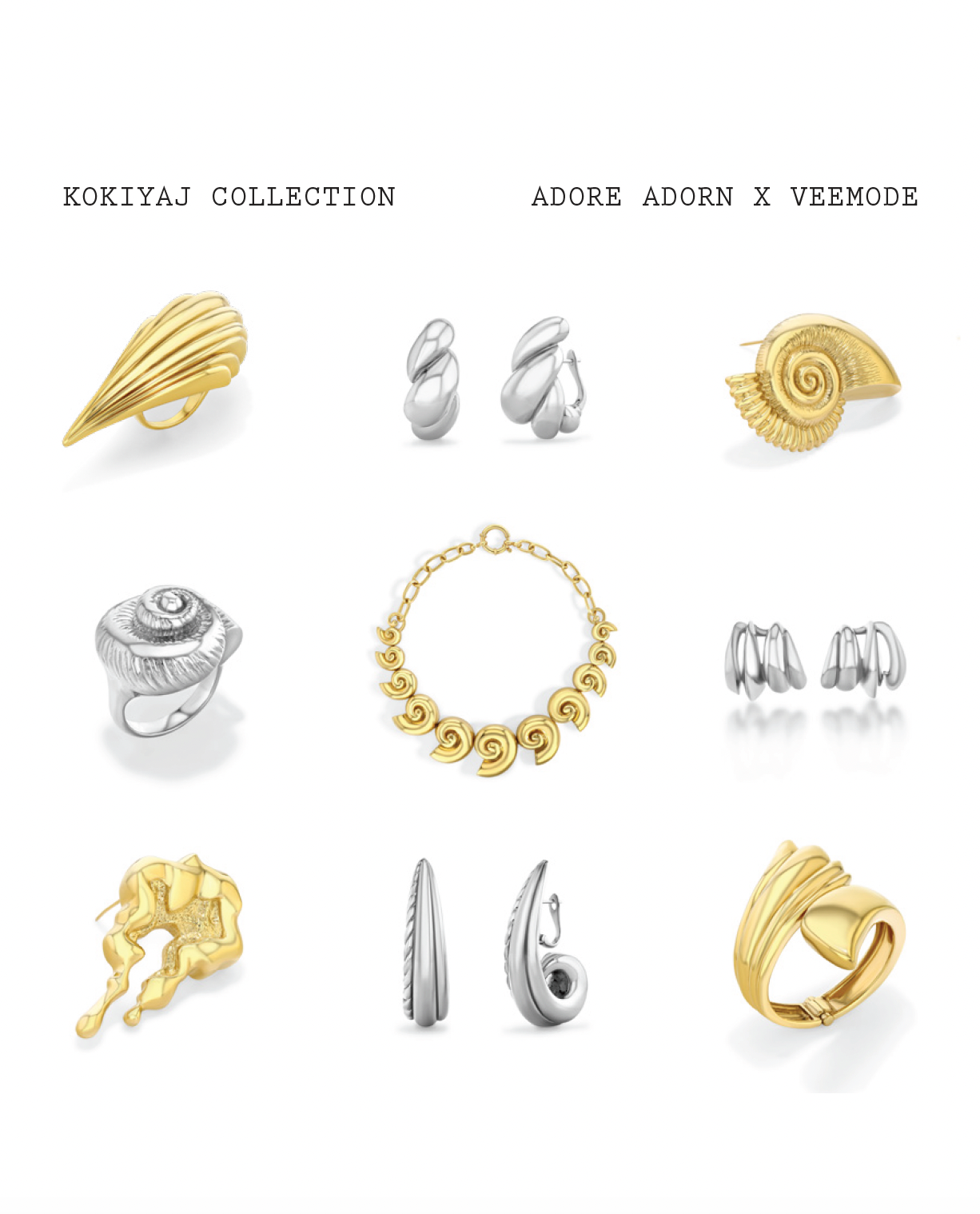 Kokiyaj Collection — Adore Adorn x Veemode