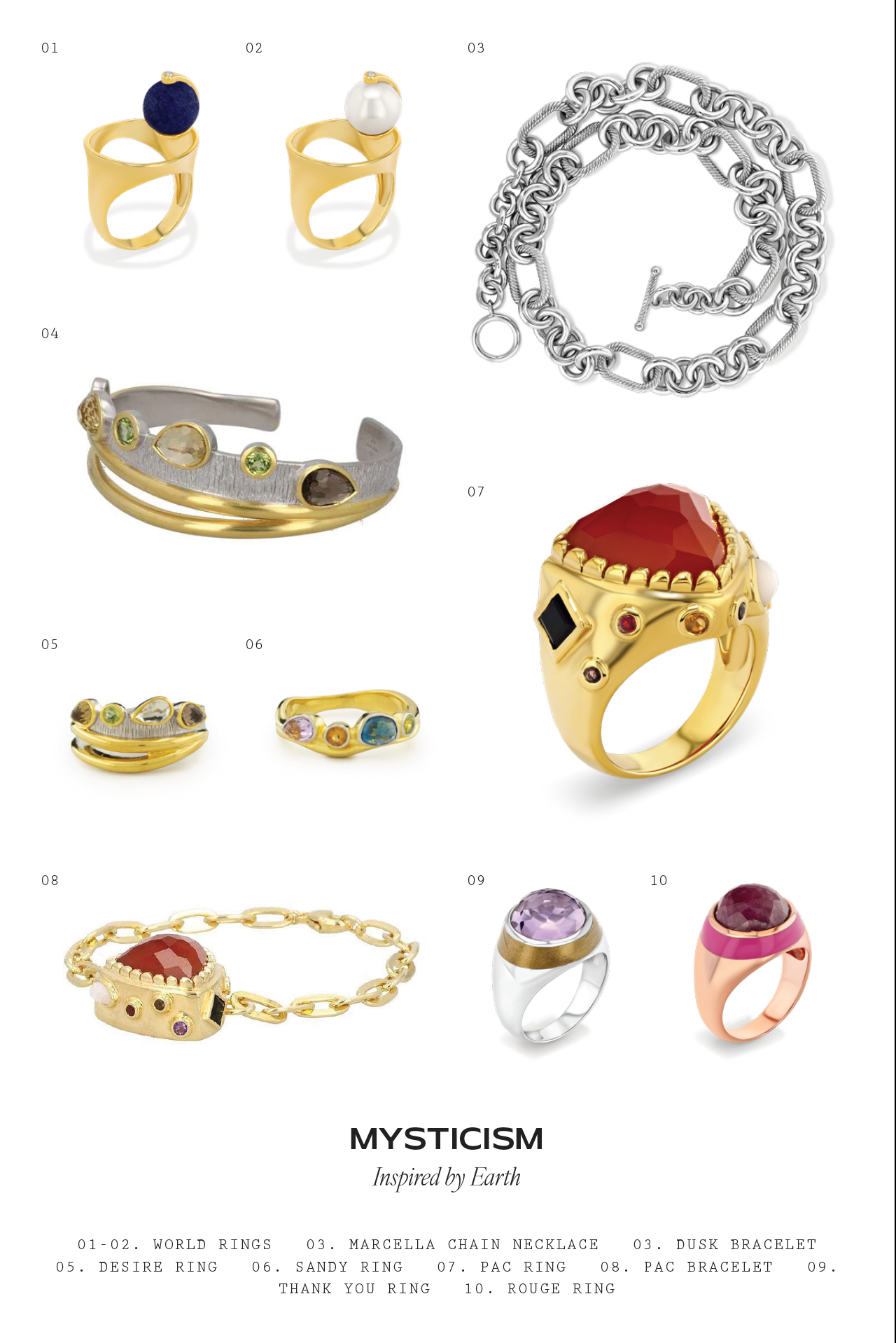 Mysticism Collection — inspired by Earth