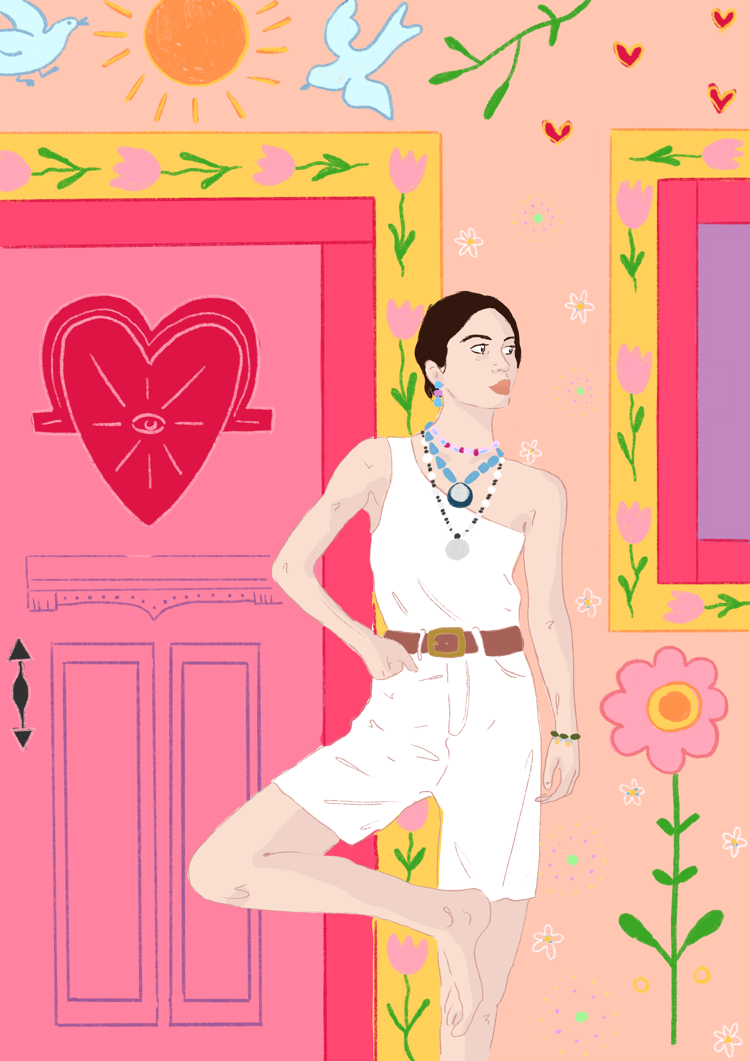 Blanca Mora — Mother's Day illustration