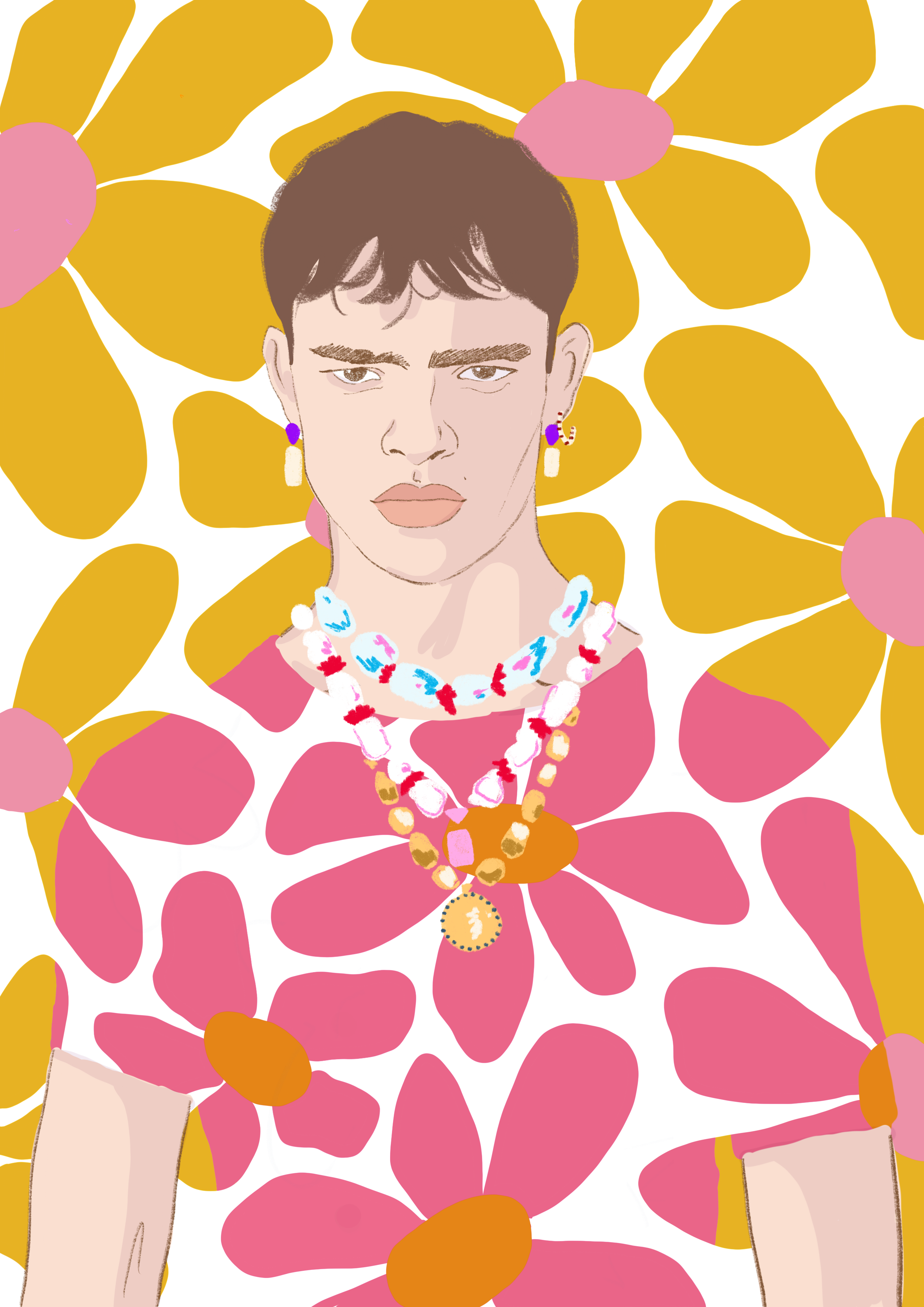 Blanca Mora — The Trip illustration